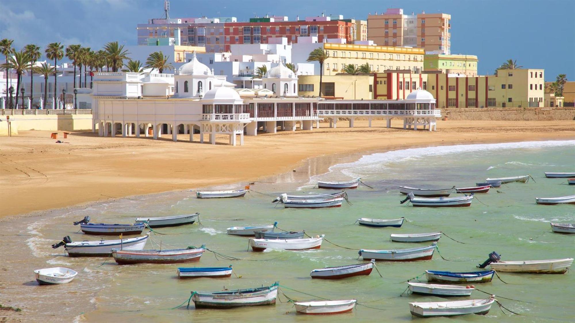 Apartamento Martinez Campos - Playa La Caleta Cádiz Exterior foto